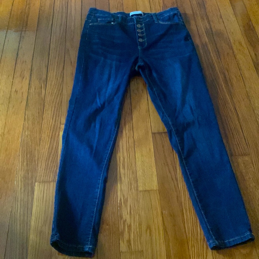 Dark blue OAK & POPPY Jeans